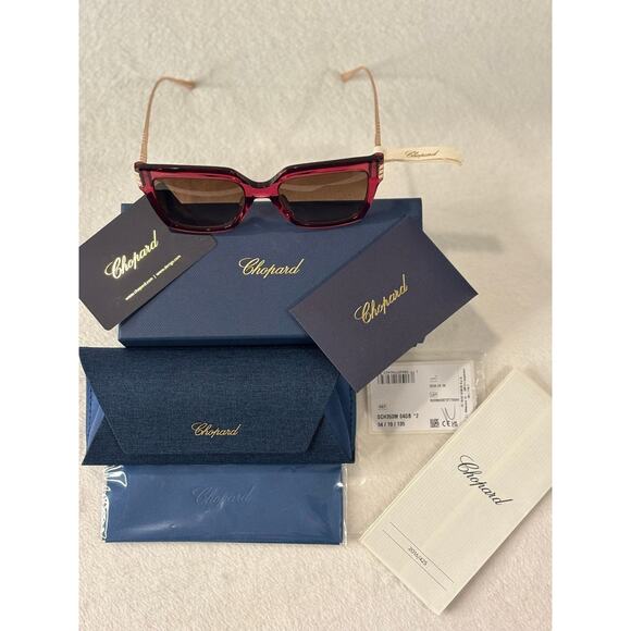Brand New Chopard Sunglasses - SCH353 04GB Size 54-19-135*2